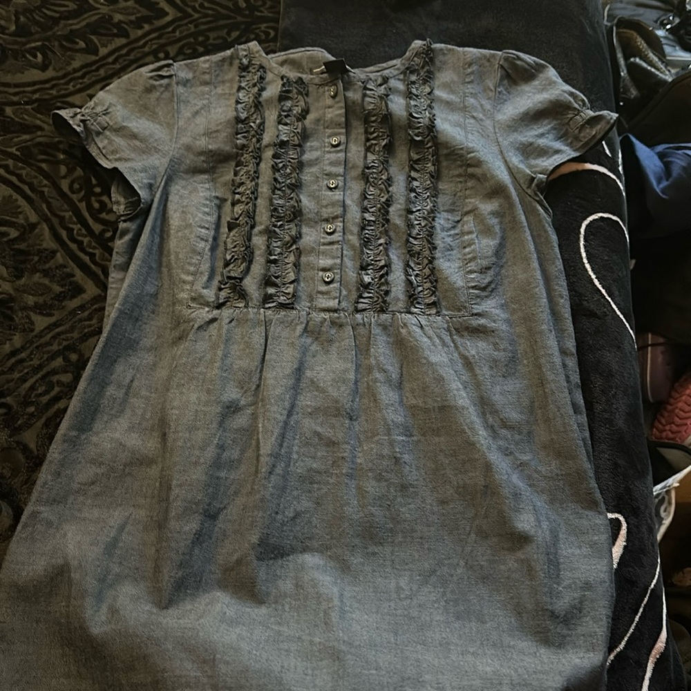 GAP denim mini dress